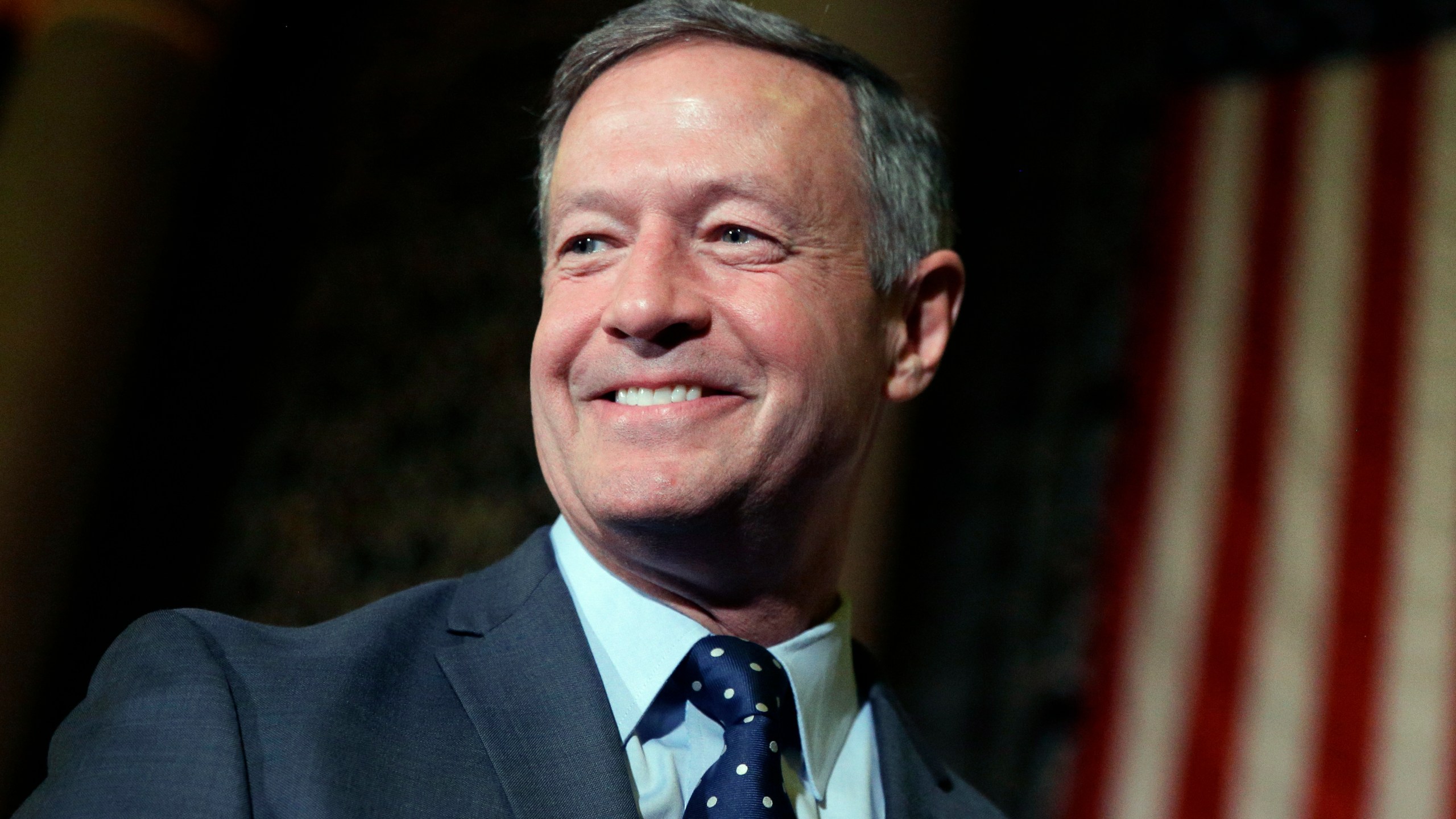 FILE - Former Maryland Gov. Martin O'Malley stands onstage following an inauguration ceremony for Baltimore Mayor Catherine Pugh inside the War Memorial Building in Baltimore, Dec. 6, 2016. President Joe Biden has nominated O’Malley to lead the Social Security Administration. (AP Photo/Patrick Semansky, File)