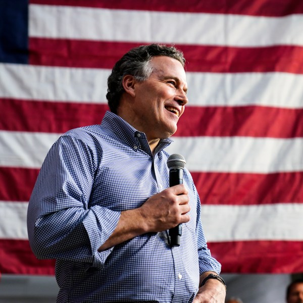 FILE - David McCormick, a Republican candidate for U.S. Senate in Pennsylvania, speaks during a campaign stop in Lititz, Friday, May 13, 2022. Republicans trying to recapture the U.S. Senate majority have the candidate they want in Pennsylvania. Now they just need David McCormick to run.(AP Photo/Matt Rourke, File)