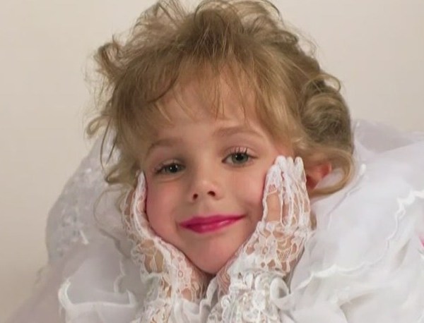 JonBenét Ramsey is depicted.