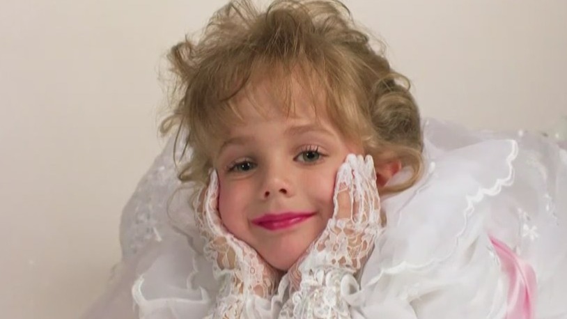 JonBenét Ramsey is depicted.