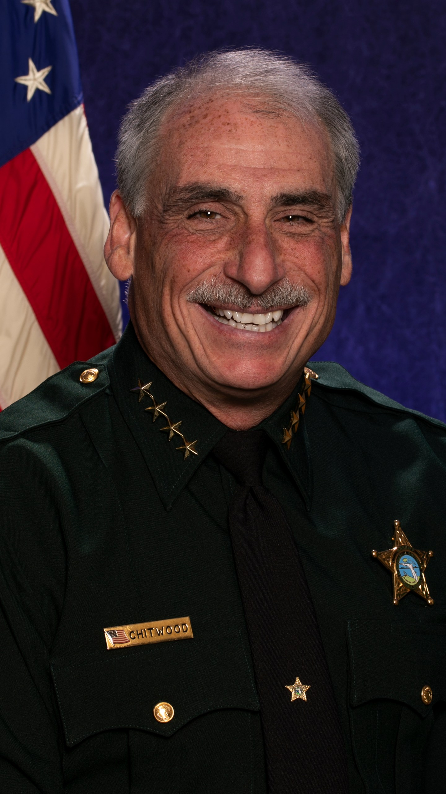 A photo of Volusia County Sheriff Michael J. Chitwood.