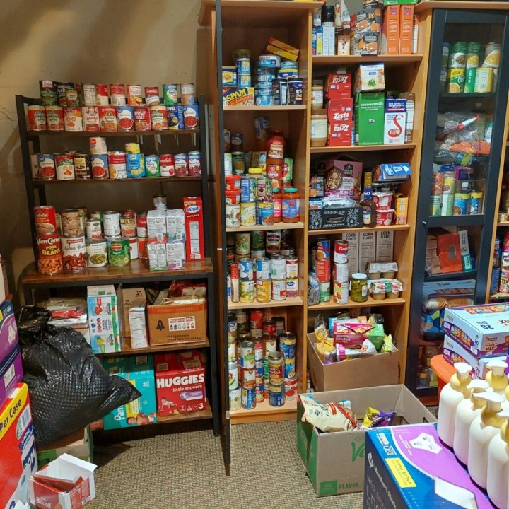 A food pantry