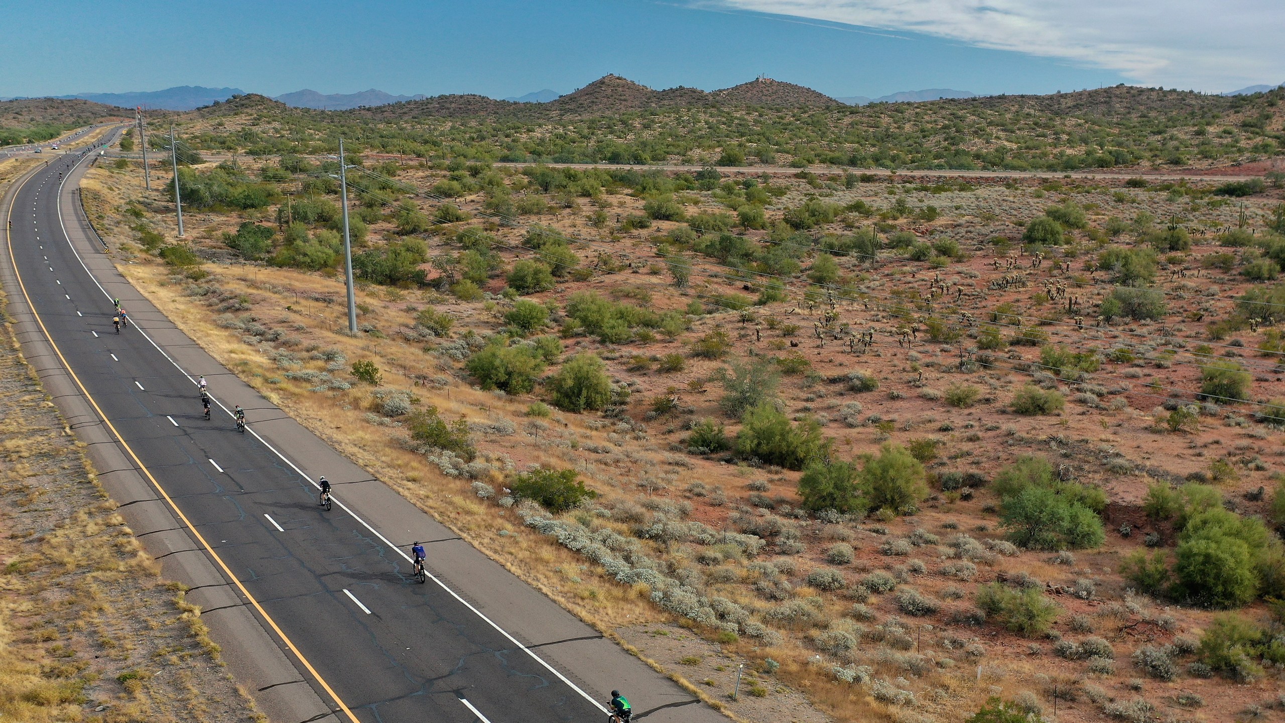 An aerial view of Tempe, Arizona.