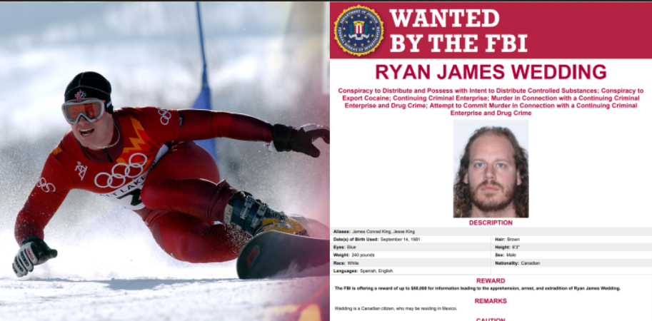 Two Canadian men residing in Mexico – Ryan James Wedding and Andrew Clark – were previously charged in an original indictment with running a criminal enterprise, murder and conspiring to possess, distribute and export cocaine, the U.S. Justice Department said Thursday. 