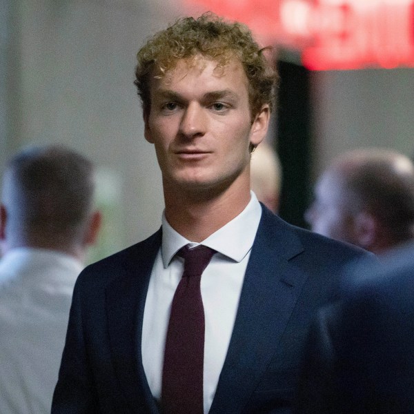 Daniel Penny arrives at the court after break in New York, Monday, Nov. 18, 2024. (AP Photo/Yuki Iwamura)