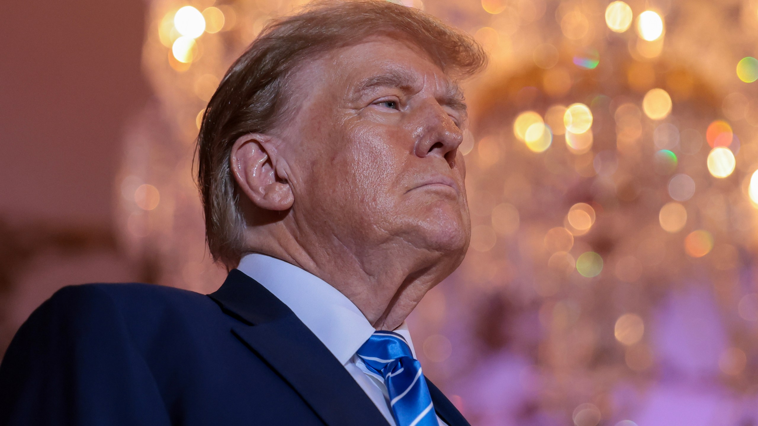 Donald Trump on March 5, 2024 in West Palm Beach, Florida.