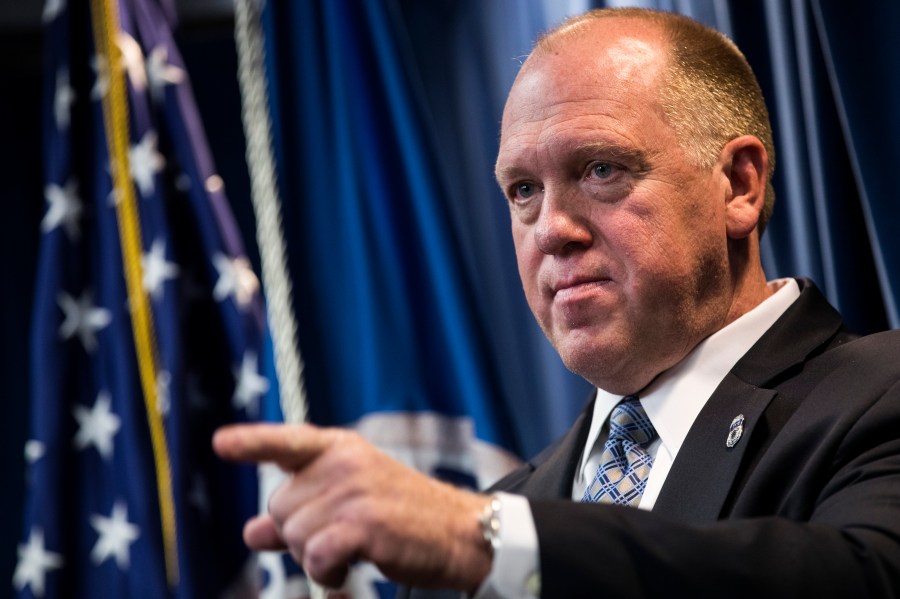 Tom Homan, who Donald Trump picked to be the border czar, is pictured here.