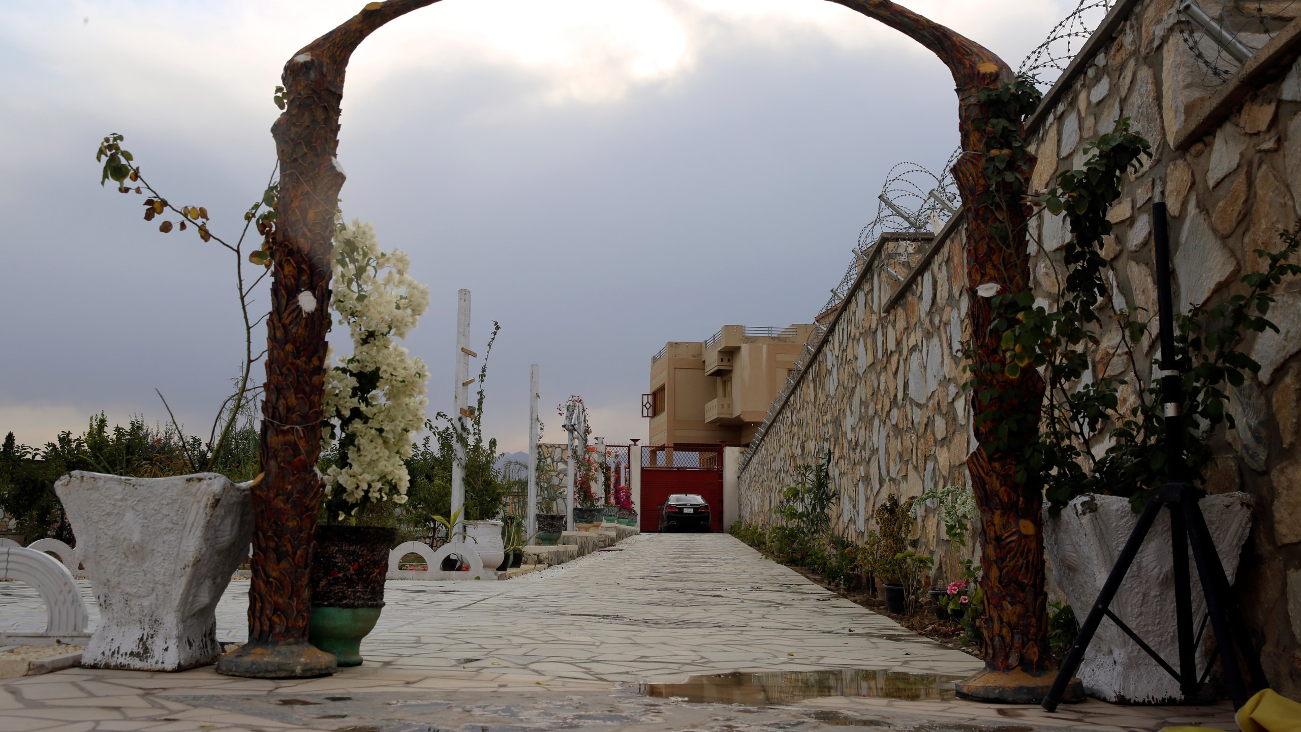 A general view of a luxury house is seen in the city of Kabul, Afghanistan, Sept. 29, 2024. (AP Photo/Siddiqullah Alizai)