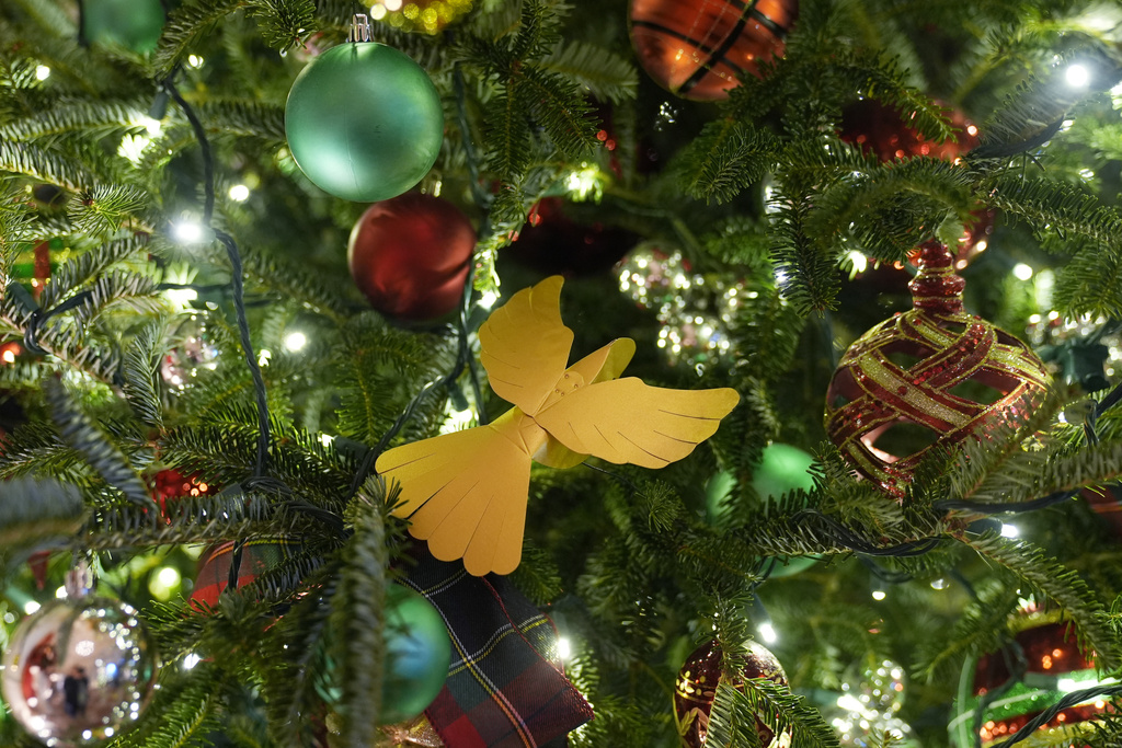 White House Christmas Decorations 2024