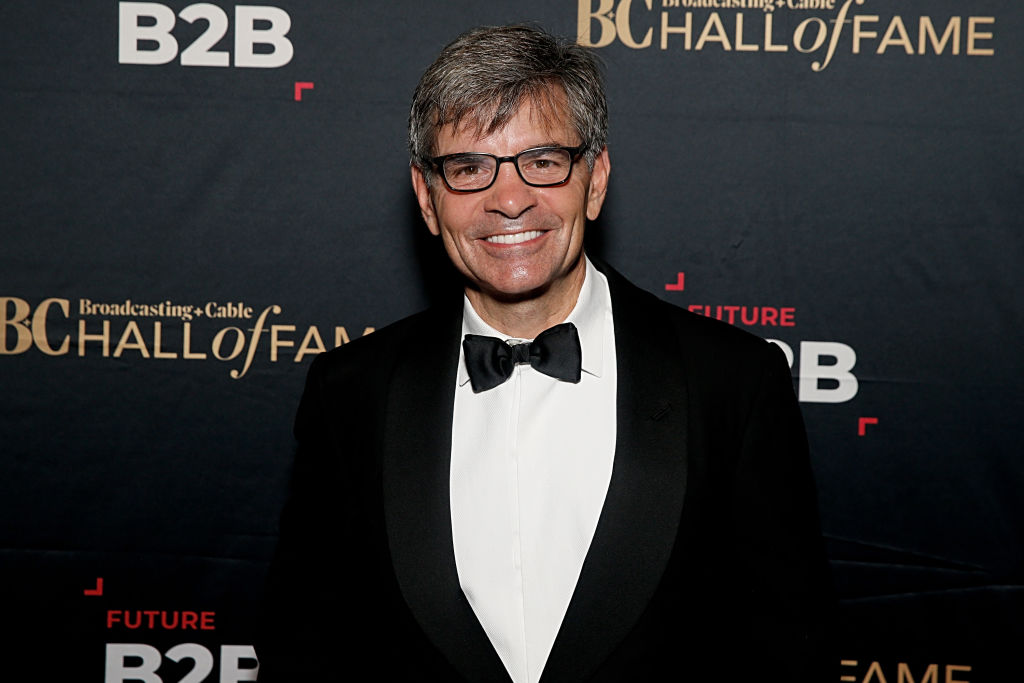 George Stephanopoulos attends the 32nd Annual Broadcasting and Cable Hall of Fame Awards.