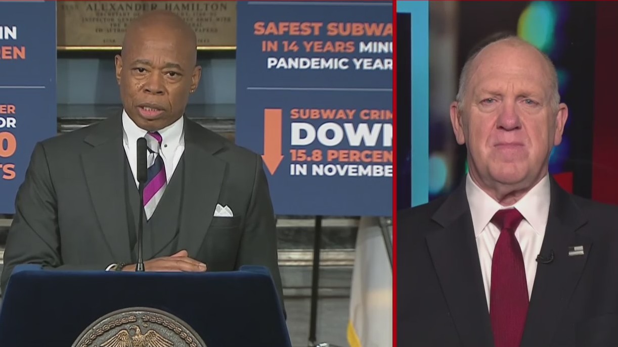 Trump border czar says he will call NY mayor to deport criminal migrants